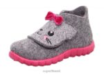 Superfit beebid õnnelik - takjakinnitusega suss 6TFB8160 sussid helehall/roosa