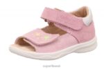 Superfit beebid polly - sandaal takjakinnitusega 6TFB8183 sandaalid roosa/hõbedane