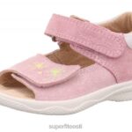 Superfit beebid polly - sandaal takjakinnitusega 6TFB8183 sandaalid roosa/hõbedane