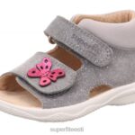 Superfit beebid polly - sandaal takjakinnitusega 6TFB8198 sandaalid helehall