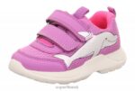 Superfit beebid rush - tossud madalad takjakinnitusega 6TFB8241 madalad tossud lilla/roosa