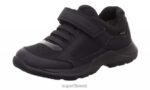 Superfit beebid rush - tossud madalad takjakinnitusega 6TFB8381 madalad tossud must