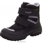 Superfit beebid snowcat - takjakinnitusega saabas 6TFB8449 saapad must/hall
