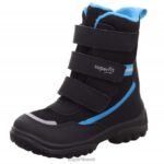 Superfit beebid snowcat - takjakinnitusega saabas 6TFB8481 saapad must/sinine