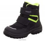 Superfit beebid snowcat - takjakinnitusega saabas 6TFB8493 saapad must/kollane