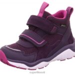 Superfit beebid sport5 - takjakinnitusega kõrged tossud 6TFB8418 kõrged tossud lilla/roosa