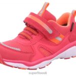 Superfit beebid sport5 - takjakinnitusega madalad tossud 6TFB8302 madalad tossud roosa/oranž