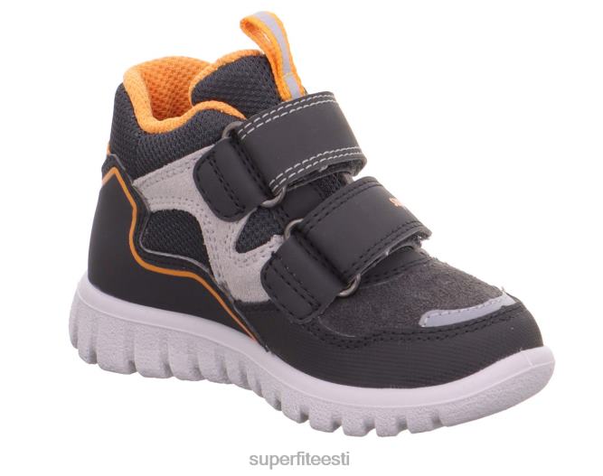 Superfit beebid sport7 mini - kõrged tossud takjakinnitusega 6TFB8365 kõrged tossud hall/oranž - Image 4