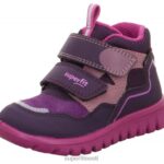 Superfit beebid sport7 mini - kõrged tossud takjakinnitusega 6TFB8368 kõrged tossud lilla/roosa