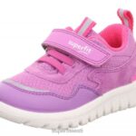 Superfit beebid sport7 mini - madalad tossud takjakinnitusega 6TFB8250 madalad tossud lilla/roosa