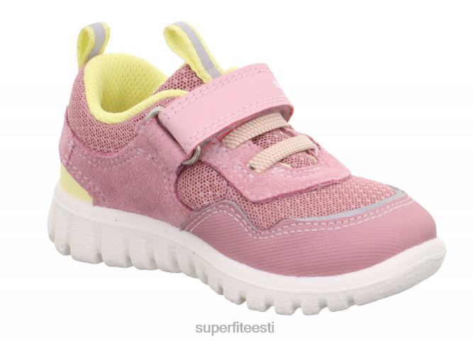 Superfit beebid sport7 mini - madalad tossud takjakinnitusega 6TFB8290 madalad tossud roosa/kollane - Image 4