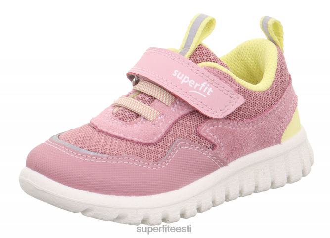 Superfit beebid sport7 mini - madalad tossud takjakinnitusega 6TFB8290 madalad tossud roosa/kollane - Image 1