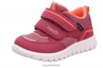 Superfit beebid sport7 mini - madalad tossud takjakinnitusega 6TFB8322 madalad tossud roosa/oranž
