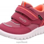 Superfit beebid sport7 mini - madalad tossud takjakinnitusega 6TFB8322 madalad tossud roosa/oranž