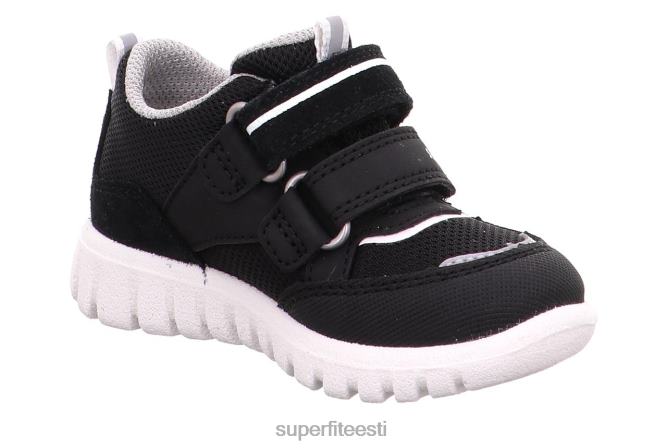 Superfit beebid sport7 mini - madalad tossud takjakinnitusega 6TFB8360 madalad tossud must valge - Image 4