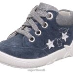 Superfit beebid starlight - nööriga madalad tossud 6TFB8288 madalad tossud sinine/helehall