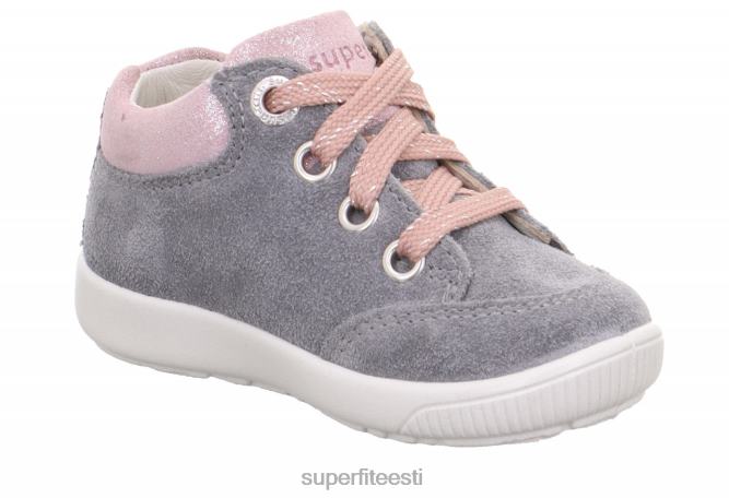 Superfit beebid starlight - nööriga madalad tossud 6TFB8326 madalad tossud helehall/roosa - Image 4