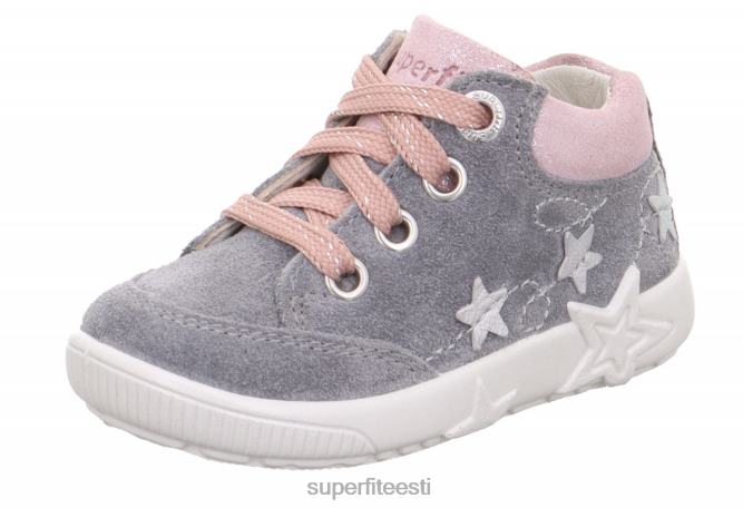 Superfit beebid starlight - nööriga madalad tossud 6TFB8326 madalad tossud helehall/roosa - Image 1
