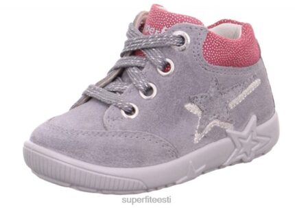 Superfit beebid starlight - nööriga madalad tossud 6TFB8391 madalad tossud helehall/lilla