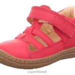 Superfit beebid supix - takjakinnitusega sandaal 6TFB8202 sandaalid punane/roosa