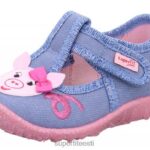 Superfit beebid täpiline - takjakinnitusega suss 6TFB8137 sussid sinine