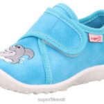 Superfit beebid täpiline - takjakinnitusega suss 6TFB825 sussid türkiissinine