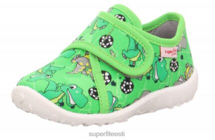 Superfit beebid täpiline - takjakinnitusega suss 6TFB865 sussid roheline/mitmevärviline