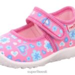 Superfit beebid täpiline - takjakinnitusega suss 6TFB868 sussid roosa/türkiissinine