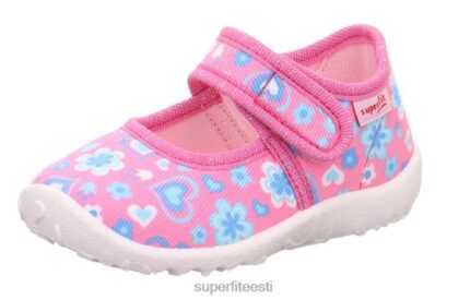 Superfit beebid täpiline - takjakinnitusega suss 6TFB868 sussid roosa/türkiissinine