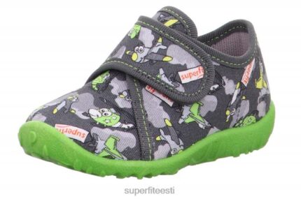 Superfit beebid täpiline - takjakinnitusega suss 6TFB884 sussid hall/mitmevärviline