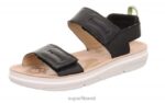 Superfit lapsed & teismelised paloma - takjakinnitusega sandaal 6TFB8879 suvised kingad must