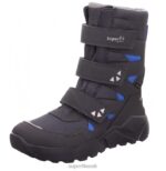 Superfit lapsed & teismelised rakett - takjakinnitusega saabas 6TFB8928 saapad hall/sinine