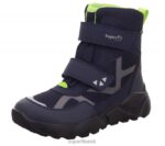 Superfit lapsed & teismelised rakett - takjakinnitusega saabas 6TFB8939 saapad sinine Roheline