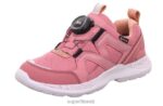 Superfit lapsed & teismelised rush - boa fit süsteemiga madalad tossud 6TFB8525 tossud roosa/oranž