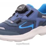 Superfit lapsed & teismelised rush - boa fit süsteemiga madalad tossud 6TFB8526 tossud sinine/türkiissinine