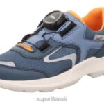 Superfit lapsed & teismelised rush - boa fit süsteemiga madalad tossud 6TFB8530 tossud sinine/oranž