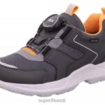 Superfit lapsed & teismelised rush - boa fit süsteemiga madalad tossud 6TFB8536 tossud hall/oranž