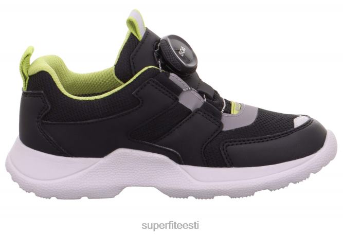 Superfit lapsed & teismelised rush - boa fit süsteemiga madalad tossud 6TFB8538 tossud must/roheline - Image 2