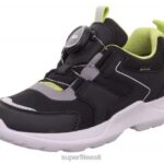 Superfit lapsed & teismelised rush - boa fit süsteemiga madalad tossud 6TFB8538 tossud must/roheline