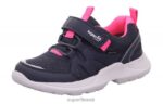 Superfit lapsed & teismelised rush - tossud madalad takjakinnitusega 6TFB8518 tossud sinine/roosa