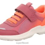 Superfit lapsed & teismelised rush - tossud madalad takjakinnitusega 6TFB8521 tossud roosa/oranž