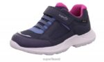 Superfit lapsed & teismelised rush - tossud madalad takjakinnitusega 6TFB8537 tossud sinine/roosa