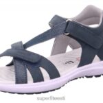 Superfit lapsed & teismelised vikerkaar - takjakinnitusega sandaal 6TFB8869 suvised kingad sinine