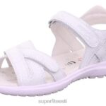 Superfit lapsed & teismelised vikerkaar - takjakinnitusega sandaal 6TFB8881 suvised kingad valge