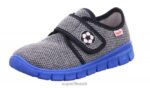 Superfit väikelapsed bobby - takjakinnitusega suss 6TFB8572 sussid hall/must