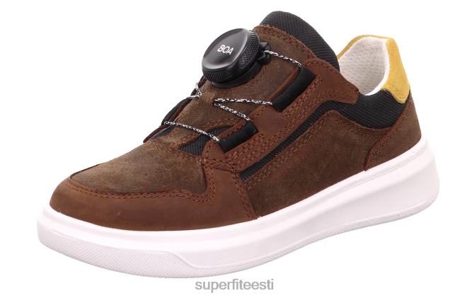 Superfit väikelapsed cosmo - boa fit süsteemiga madalad tossud 6TFB8816 madalad tossud pruun/kollane - Image 1