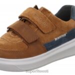 Superfit väikelapsed cosmo - takjakinnitusega madalad tossud 6TFB8781 madalad tossud pruun/sinine