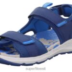 Superfit väikelapsed criss cross - sandaal takjakinnitusega 6TFB8627 sandaalid sinine