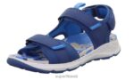 Superfit väikelapsed criss cross - sandaal takjakinnitusega 6TFB8627 sandaalid sinine