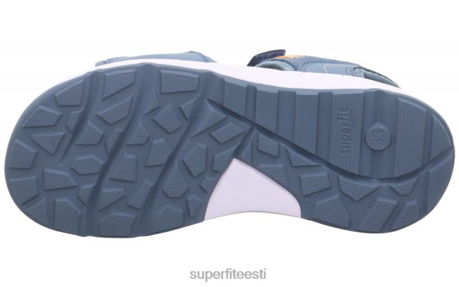 Superfit väikelapsed criss cross - sandaal takjakinnitusega 6TFB8630 sandaalid sinine/oranž - Image 5